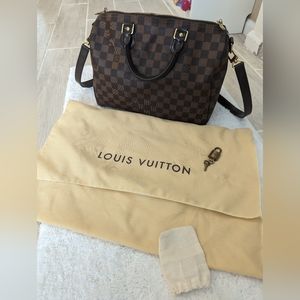 Louis Vuitton Damier Ebene Speedy Bandouliere 30